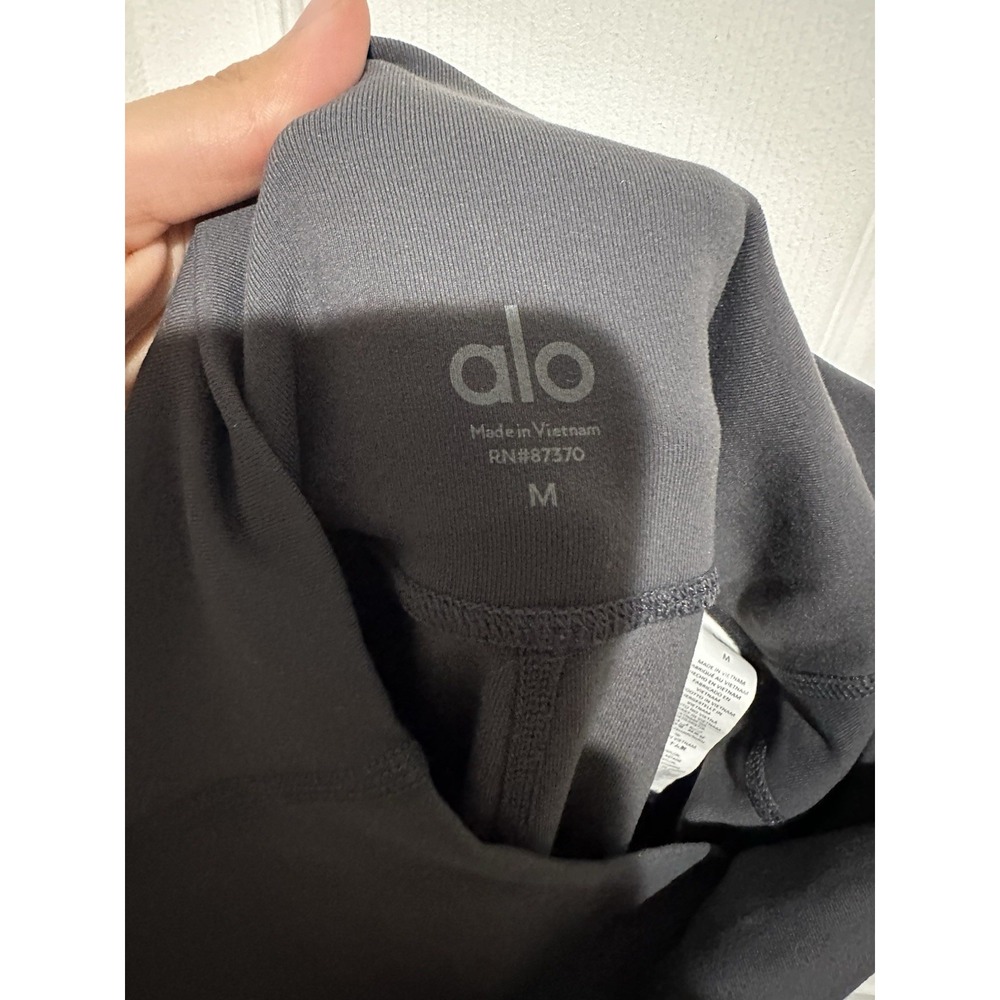 Alo Yoga Legging Dark Grey Women's Medium - Picture 7 of 8